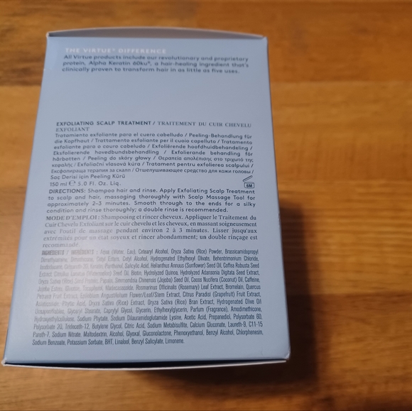 Virtue Hair Nwt Virtue Scalp Hair Treatment Kit 3 Pc Poshmark